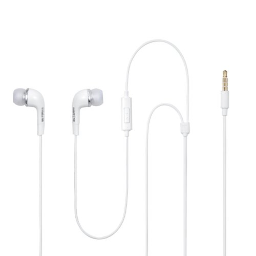 Samsung EHS64AVFWE - Auriculares in-ear (con micrófono, control remoto integrado), blanco