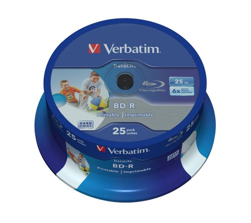 Verbatim 43811 - Discos de Blu-ray vírgenes (25 unidades)