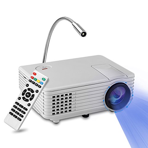 Mini Proyector LED, Yokkao® Videoproyector Portátil LED LCD a todo color con...
