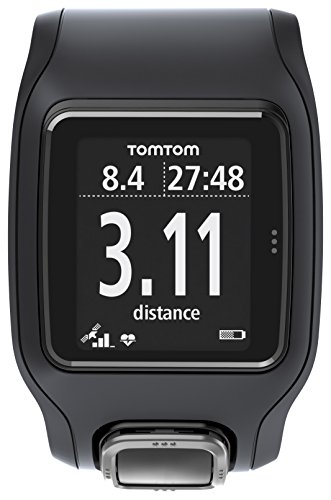 TomTom Runner Cardio- Reloj GPS para running , negro