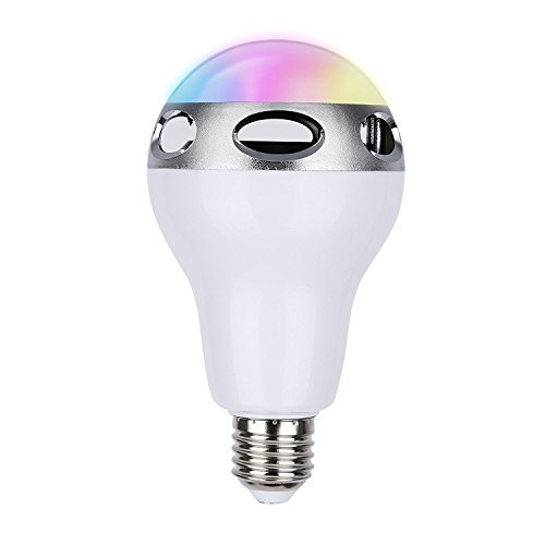 Tsing Bombilla LED Inteligente Lámpara Bluetooth 4,0 con Altavoz 16 Miliones de...