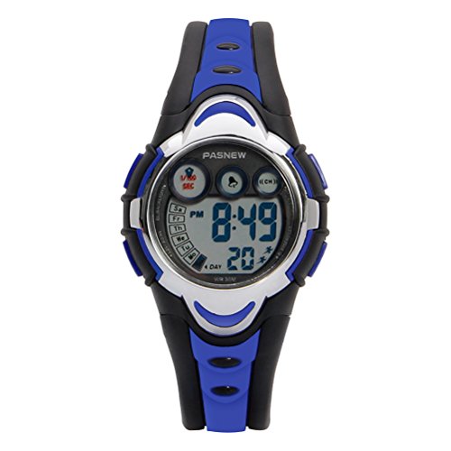 Hiwatch Relojes Deportivos Impermeable para los Niños/Niñas Reloj de Pulsera Digital a...