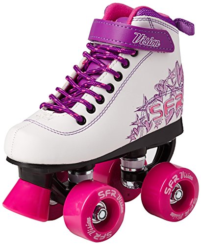 SFR Vision II - Patines de Ruedas para Niños - Blanco /...