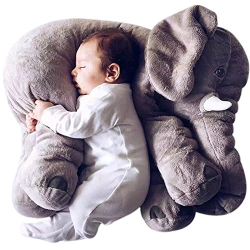 Bebé elefante de los niños del sueño de la felpa de almohadas...