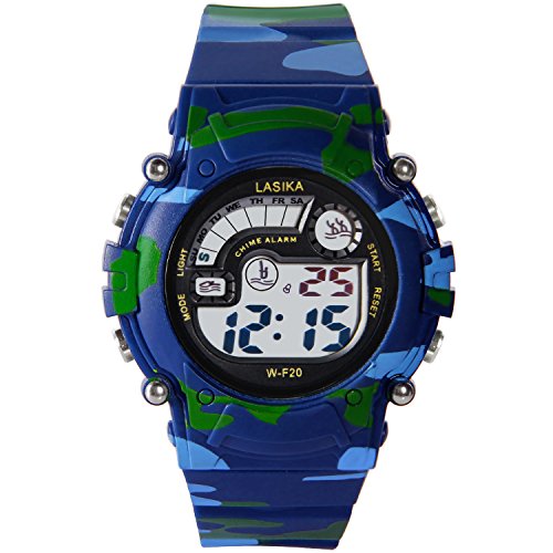 Hiwatch Relojes Deportivos Impermeable para los Niños/Niñas Reloj de Pulsera Digital a...