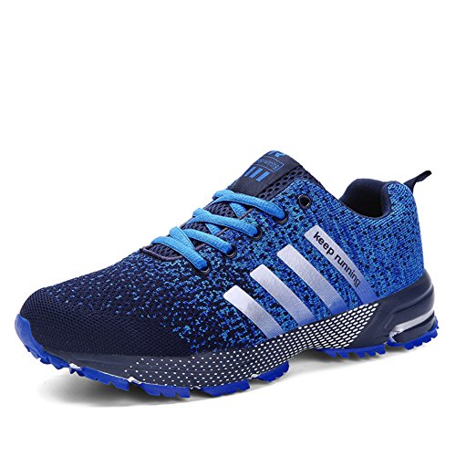 Sollomensi Zapatos para Correr en Montaña y Asfalto Aire Libre y Deportes...