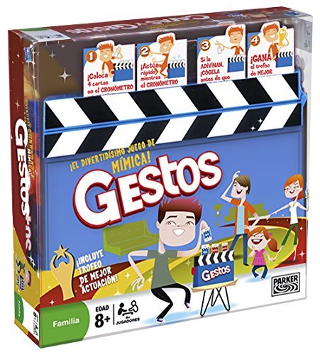 Hasbro Gaming - Juego de preguntas Gestos (04257105) (versión española)
