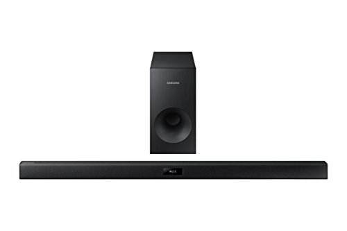 Samsung HW-J355/ZF - Barra de sonido 2.1 negra (Potencia 120W, Bluetooth, Subwoofer)