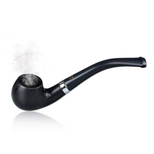 Tabaco de fumar pipa de madera clásica modelo, negro