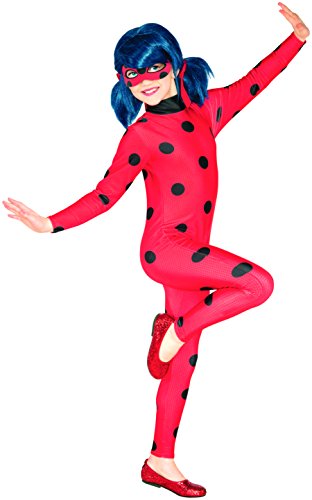 Ladybug - Disfraz Miraculous, talla L, color rojo (Rubie's Spain 620794-L)