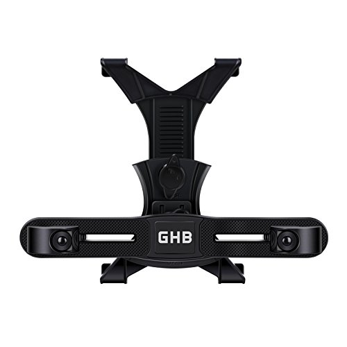 GHB soporte para tablet con adaptador para reposacabezas de coche - Compatible...