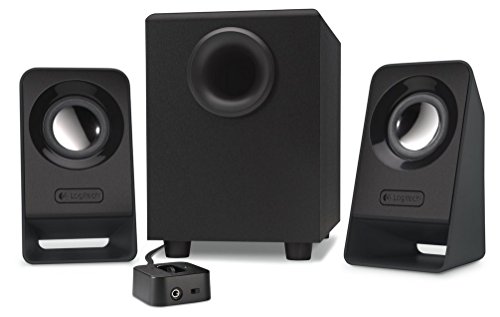 Logitech Z213 - Altavoces multimedia 2.1, color negro