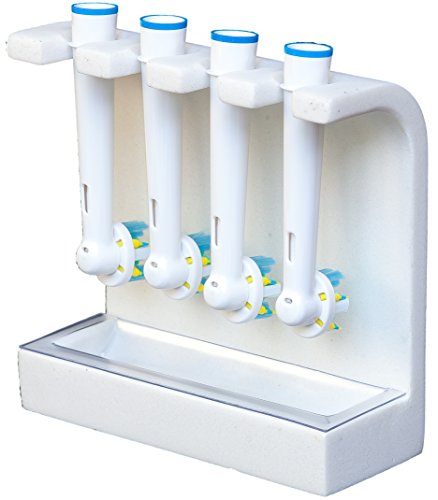 The Head Stand 4040825 - Soporte para 4 cabezales de cepillo eléctrico...