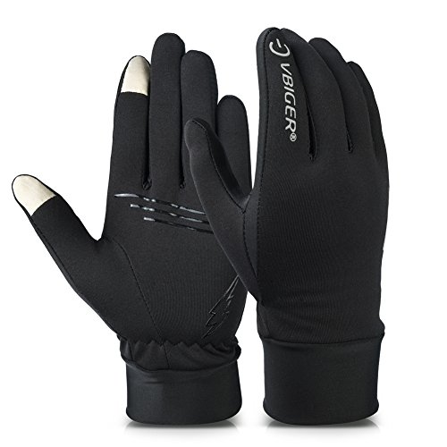 Vbiger Hombre Guantes de pantalla táctil Guantes con Dedos Completas Guantes para...
