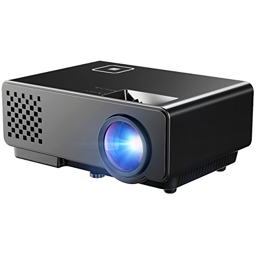 Proyector LED 1080P de Mpow, con Interfaz de Entrada HDMI, VGA, AV...