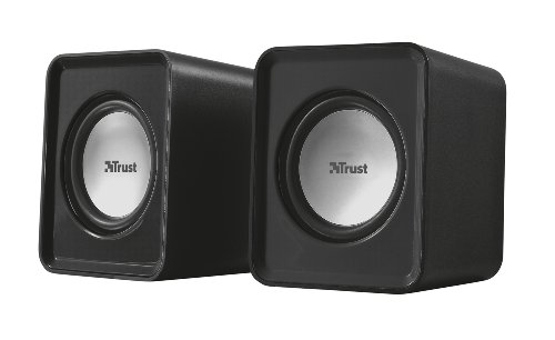 Trust Leto - Set de Altavoces (2.0, 6 W, alimentados por USB),...