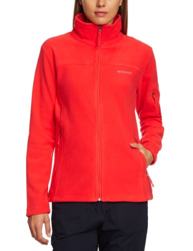 Columbia Fast Trek II, Sudadera de acampada y senderismo Para Mujer, Rojo...