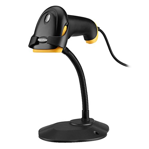 Excelvan Láser Escáner Código Barras USB Mano (Rápido, Portátil, Sistema Win xp,7,8,10,vista,Smartphone)...