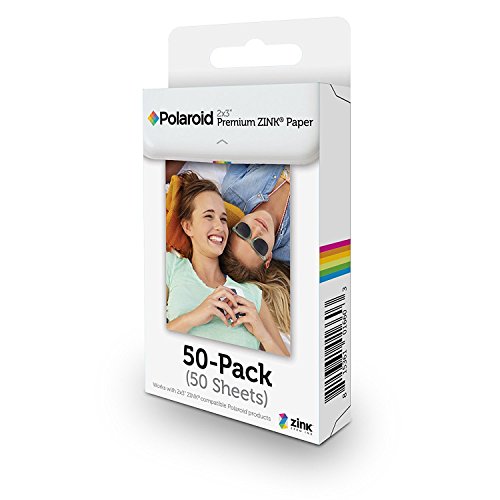 Polaroid M230 - Pack de 50 papeles fotográficos, color blanco