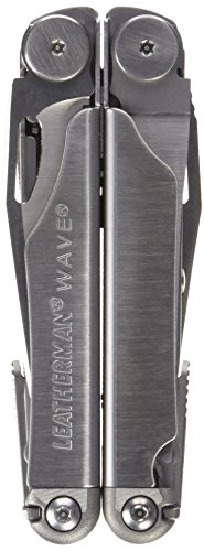 Leatherman Wave - Herramienta multiuso con 17 usos. Funda premium