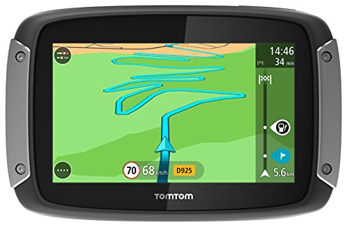 TomTom Rider 400 Premium Pack - Navegador GPS (Flash, Batería, Encendedor de...