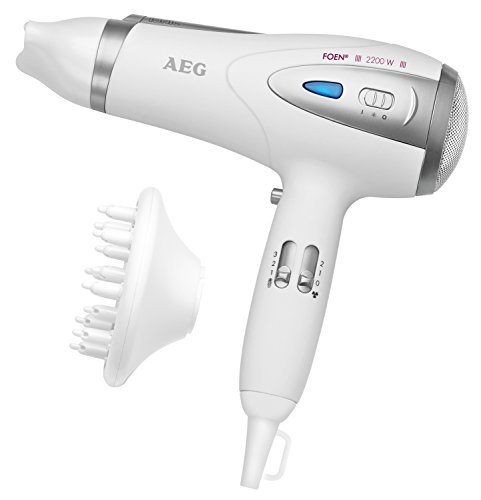 AEG HTD 5584 - Secador de pelo profesional iónico con difusor, 3...