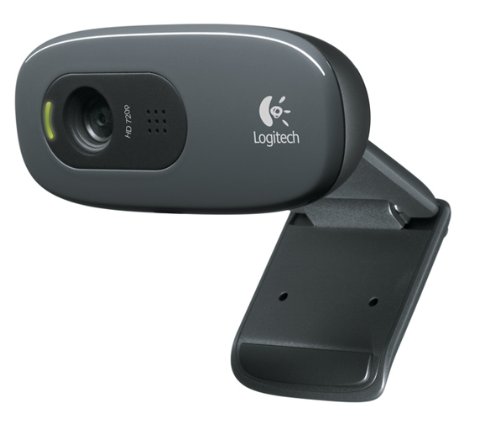 Logitech C270 - Webcam USB, negro