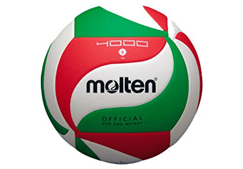 Molten Volley Ball - 5, White/Green/Red
