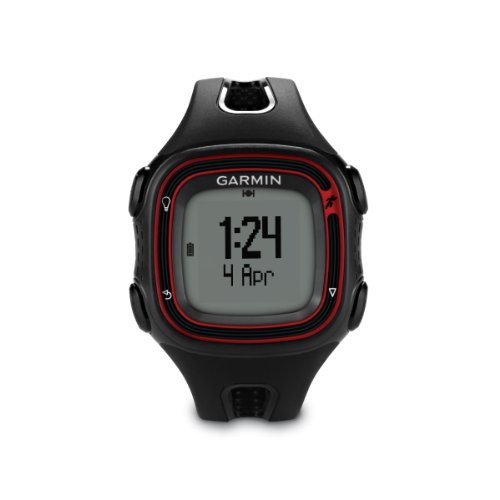 Garmin Forerunner 10 - Reloj GPS color negro/ rojo