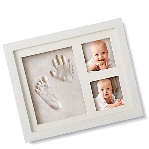 ¡FASCINANTE KIT DE MARCO DE HUELLAS DE MANO Y PIE DE BEBÉ...