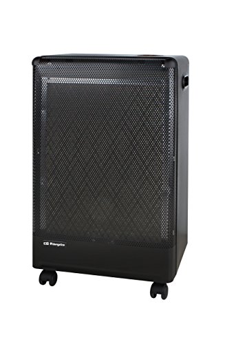 Orbegozo H55 - Estufa catalítica, 3000 W, ruedas pivotantes, color negro