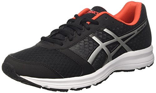 Asics Patriot 8, Zapatillas de Deporte para Exterior para Hombre, Multicolor (Black/Lightning/Vermilion),...