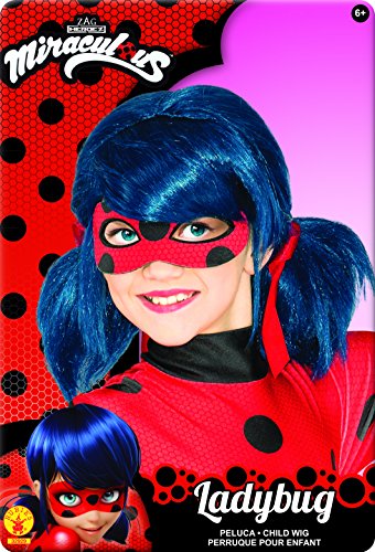 Ladybug - Peluca, infantil, talla única (Rubie's Spain 32929)