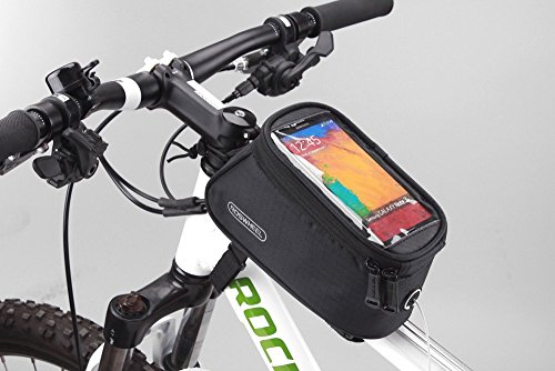 Roswheel Bolso de Bicicleta para Ciclista Ciclismo con Bolsa Transparente y Táctil...