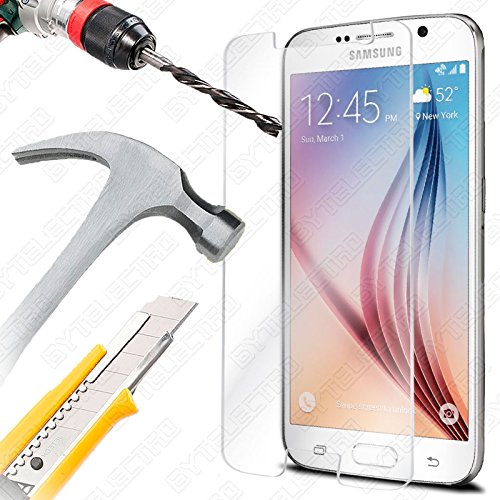 Bytelectro - Protector Pantalla CRISTAL TEMPLADO Premium SAMSUNG GALAXY S6 G920F