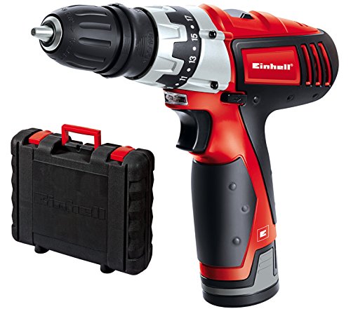 Einhell TC-CD 12 Li - Taladro sin cable, cabezal extraíble (15.6 W,...