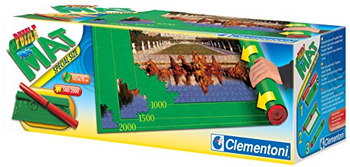 Clementoni - Tapete especial para armar puzzles, color verde (302970)