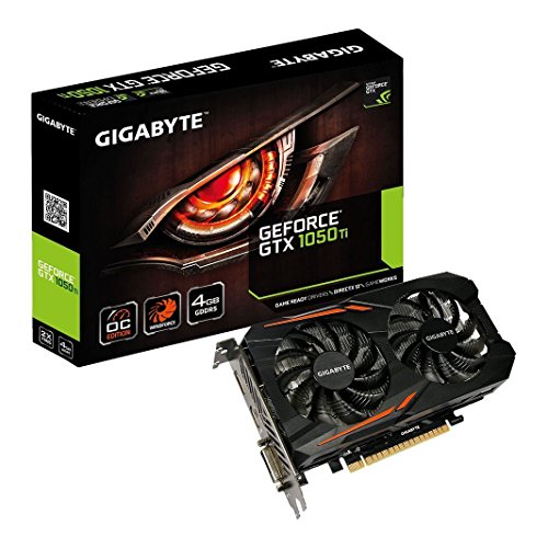 Gigabyte GeForce GTX 1050 Ti OC 4G GV-N105TOC-4GD