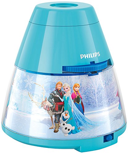 Philips Disney Frozen - Proyector y luz nocturna 2 en 1, luz...