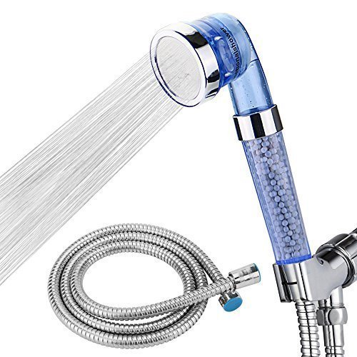 efluky mano la cabeza de ducha de agua Ahorro jónico cloro Filtro...