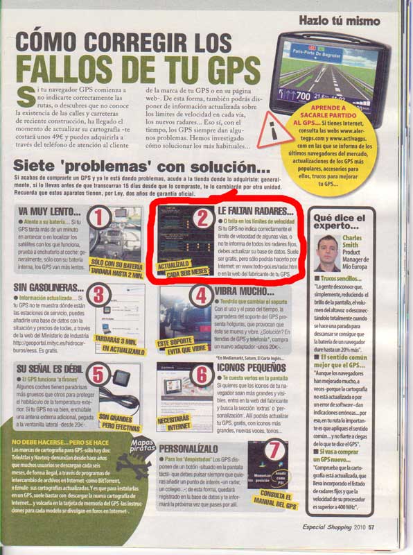 Todo-POI en Autofacil Especial Shopping Julio-Diciembre 2010.